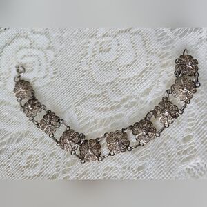 Sterling Silver Filigree Bracelet